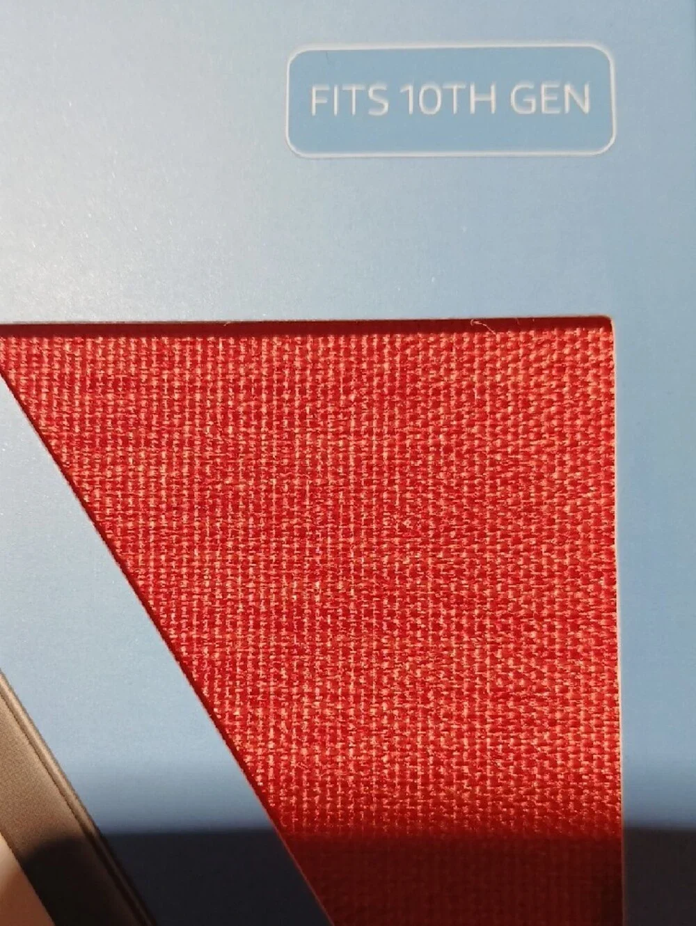 Amazon Kindle Fabric Cover in Red and Gray - Fits 10th Gen